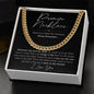 Promise necklace Black back 2