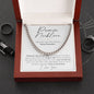 Promise necklace White back 2